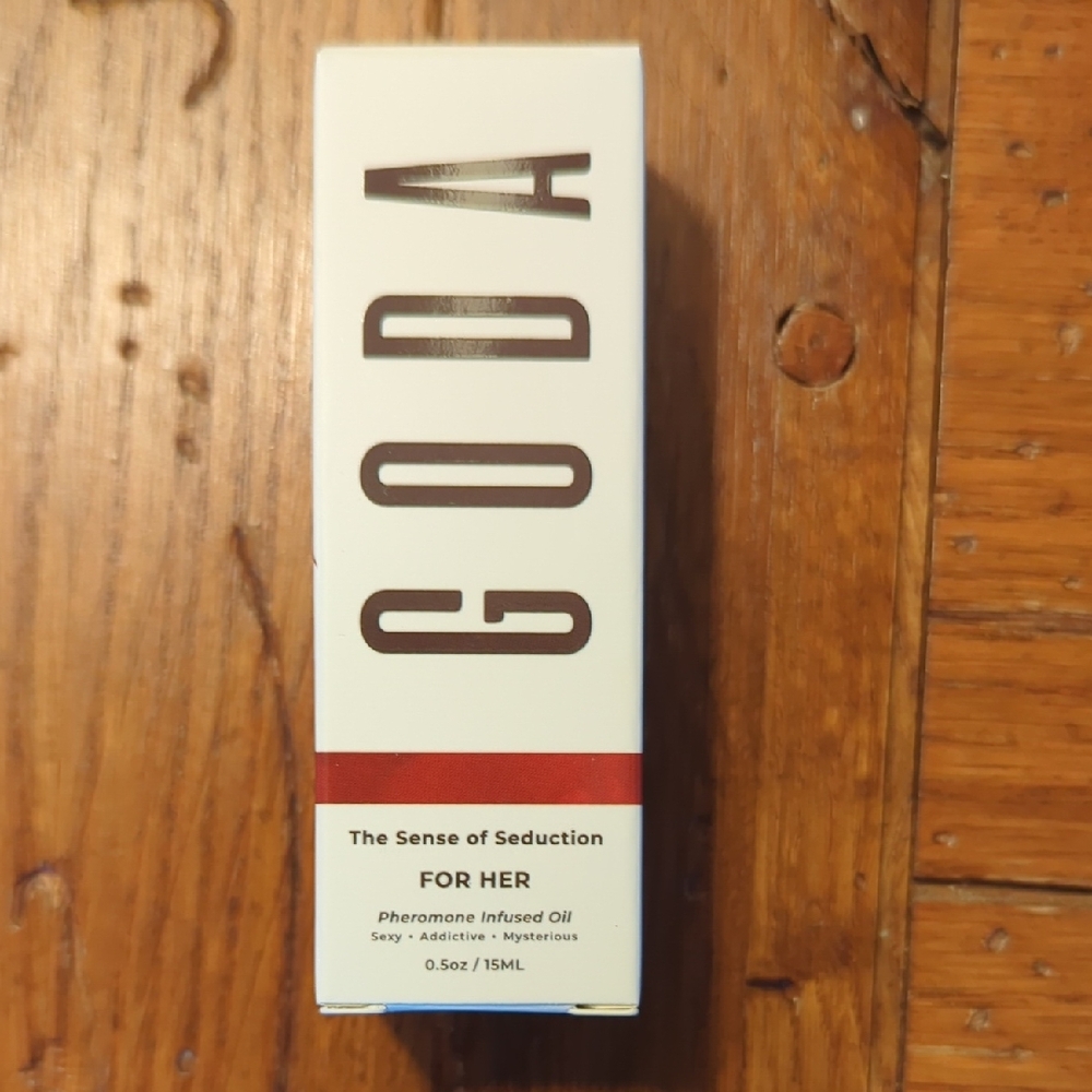 For Her Pheromone Infused Oil — White/Red
